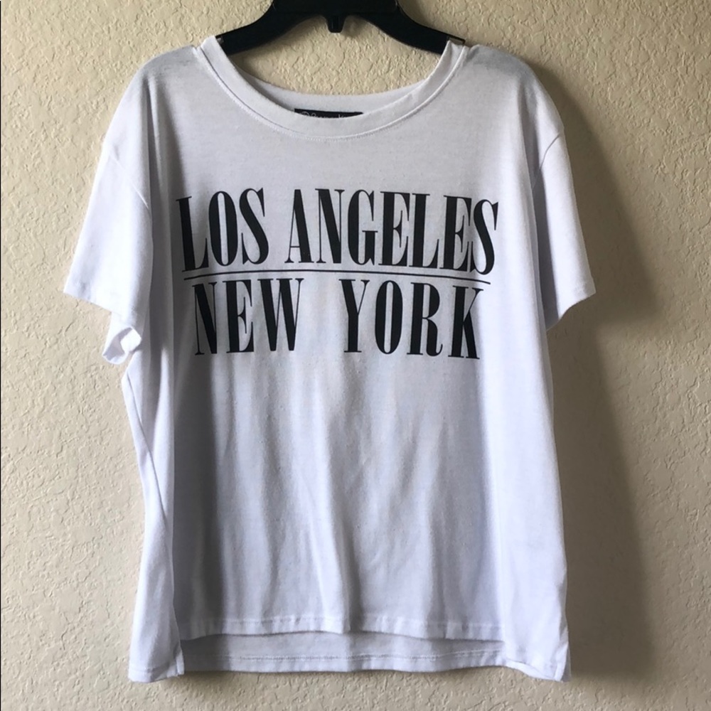 White tee